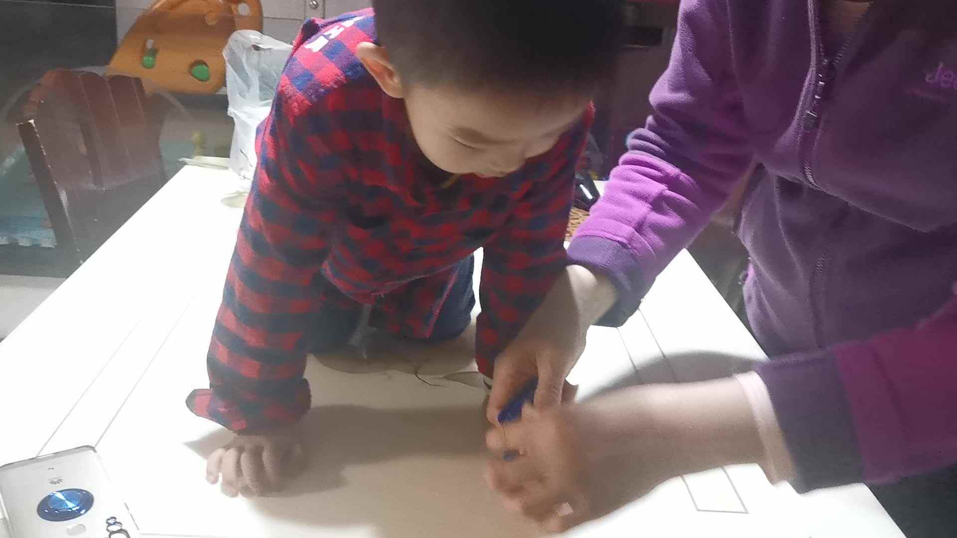 2021.5.24白梓辉学习按颜色规律排列.mp4