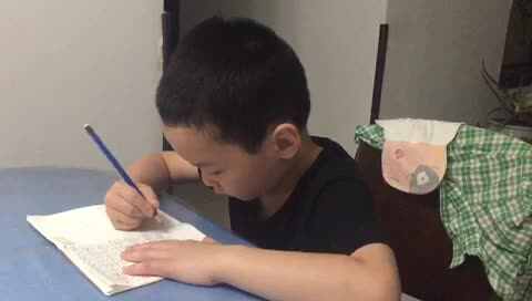 大C班 袁承泽泰 《书写数字》