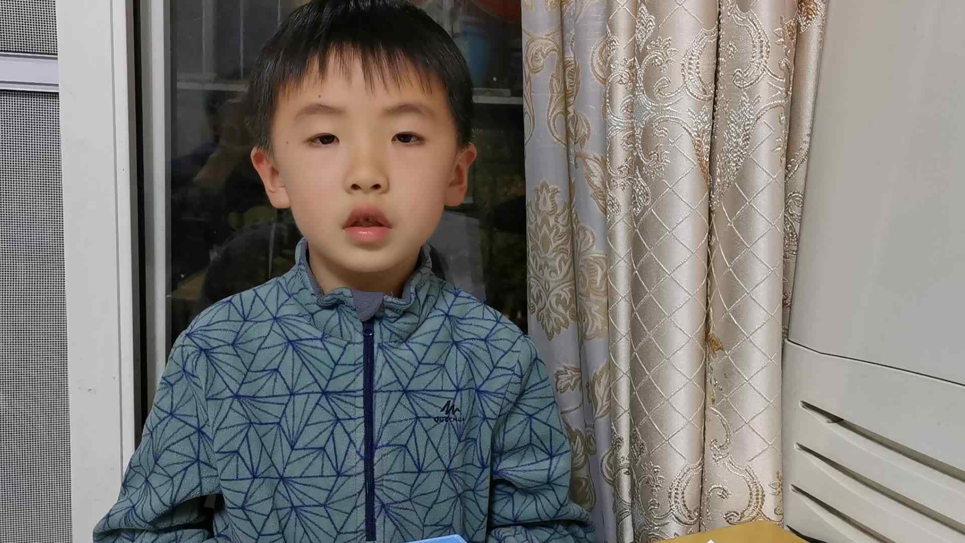 2021.5.5学前A班侯忠宪—语文作业