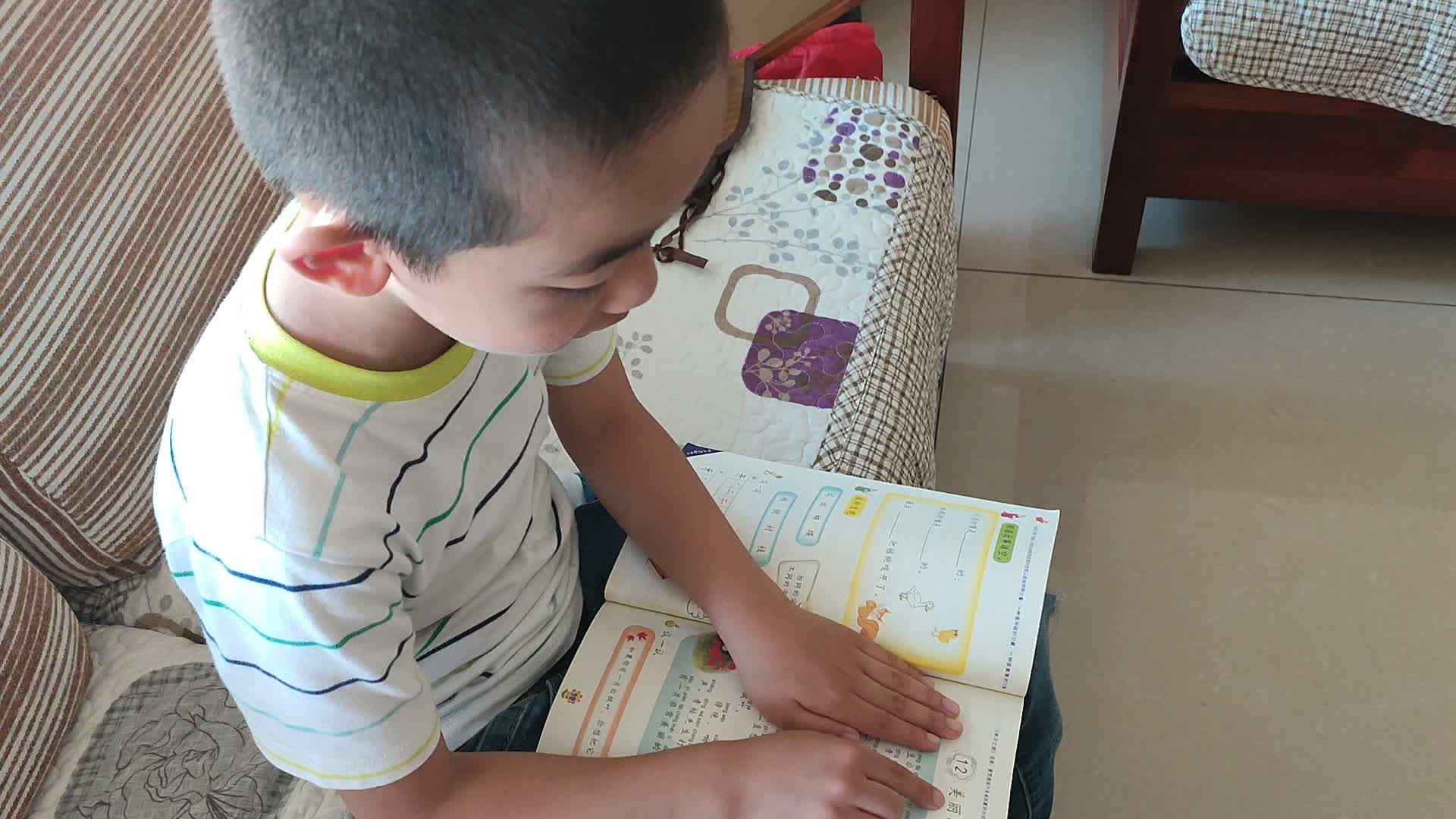 指读课文《美丽的枫叶》