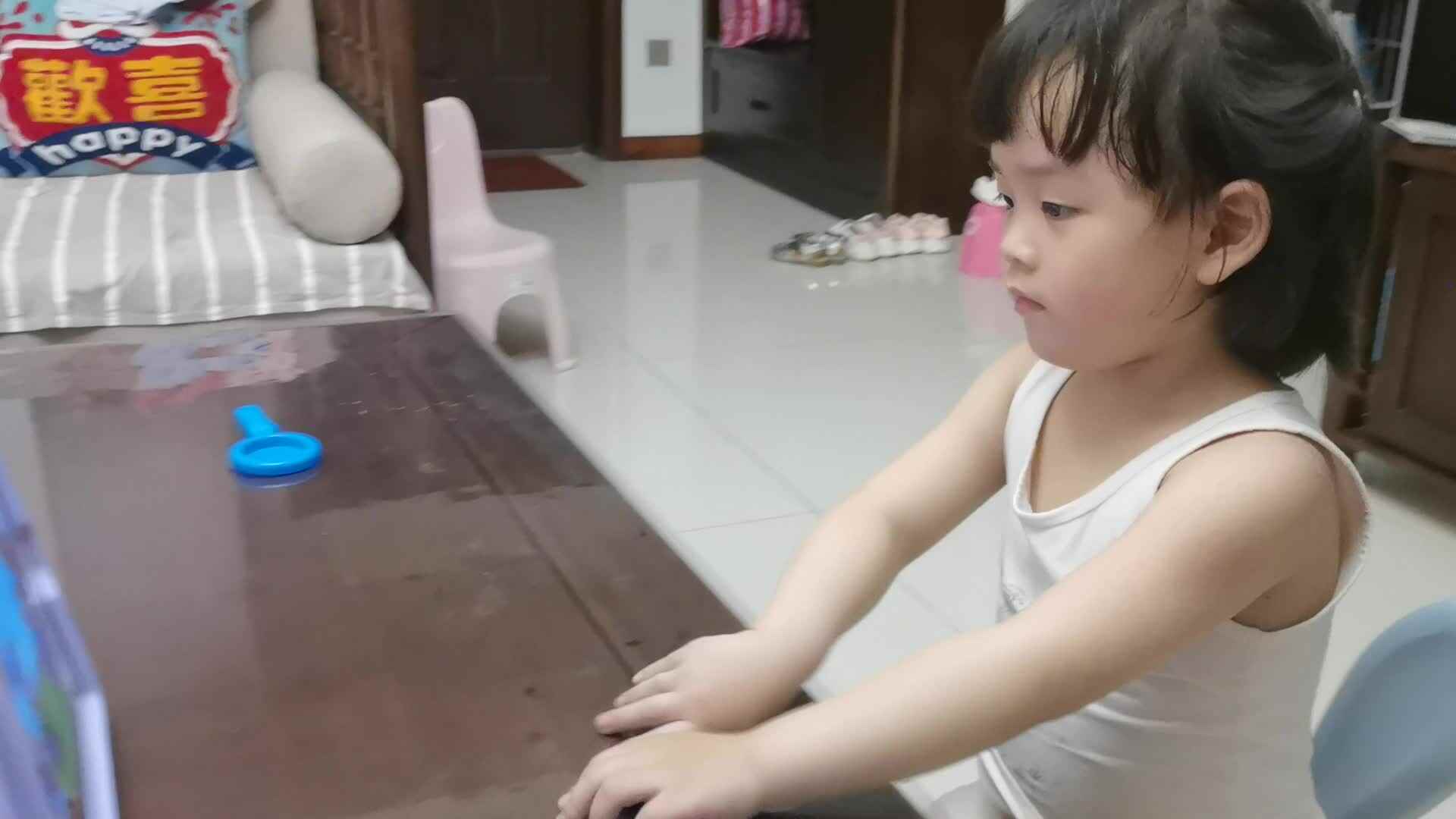 2021.5.15侯奕帆闯关练习观看英文儿歌《I Have A Pet  我有一只宠物》