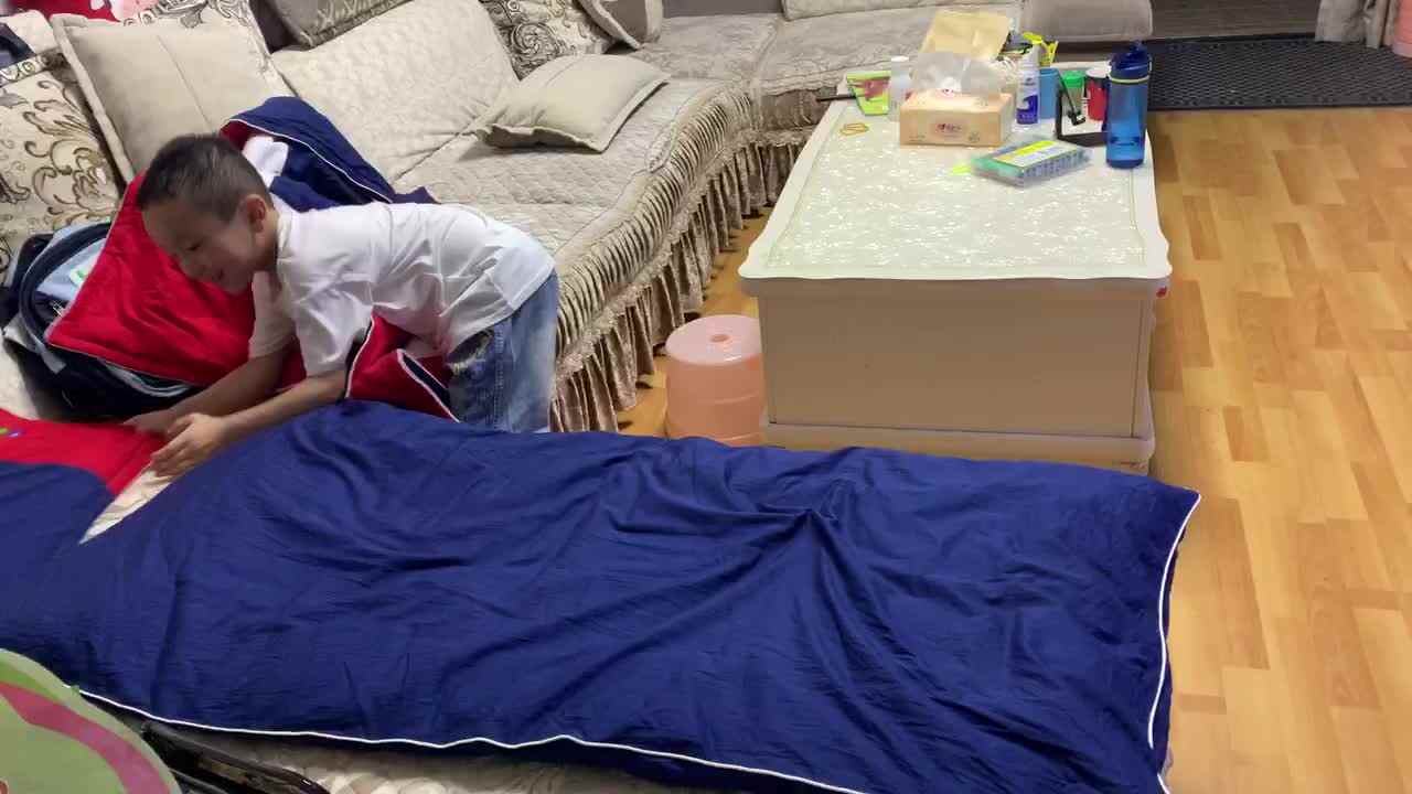 整理床铺