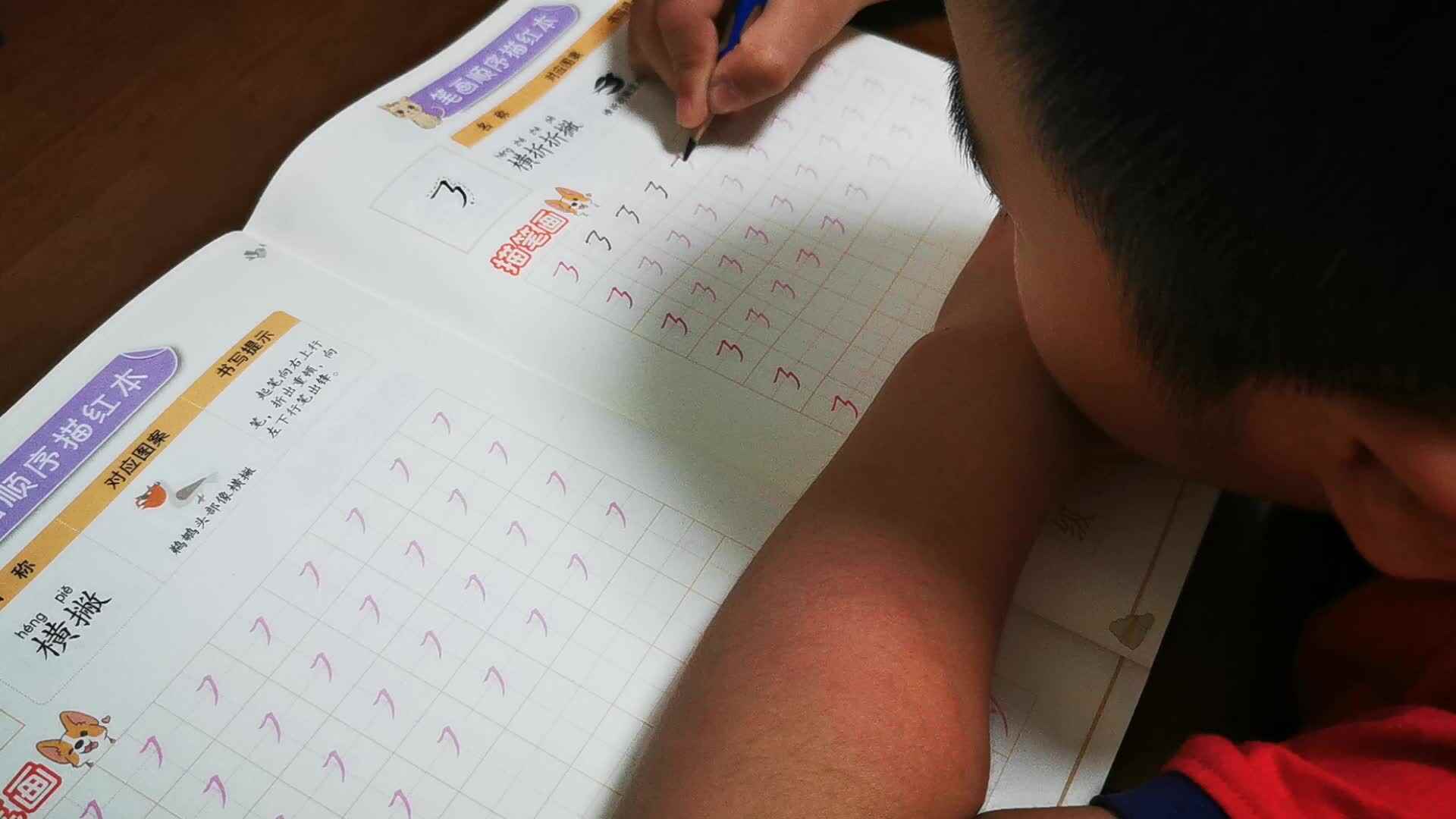 书写笔画