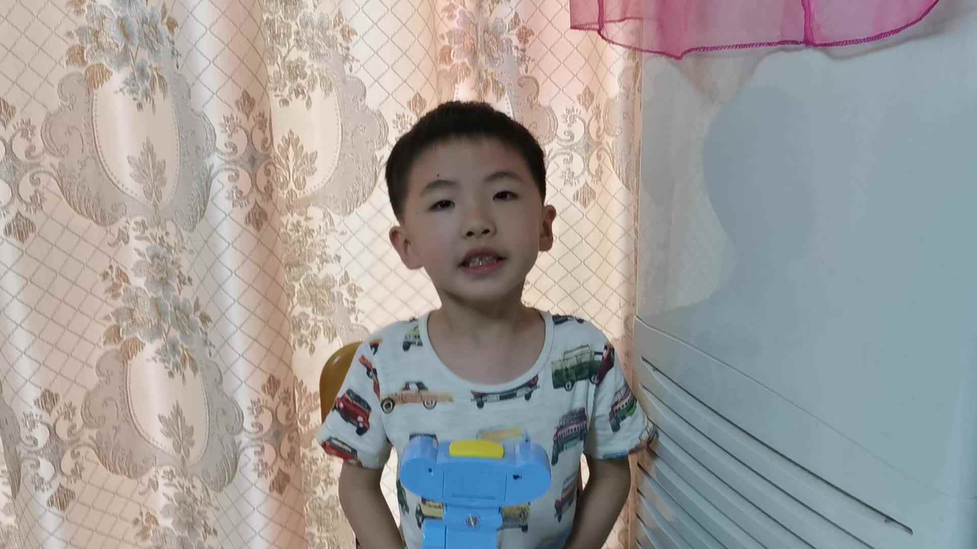 ⁣2021.6.4学前A班侯忠宪数学作业