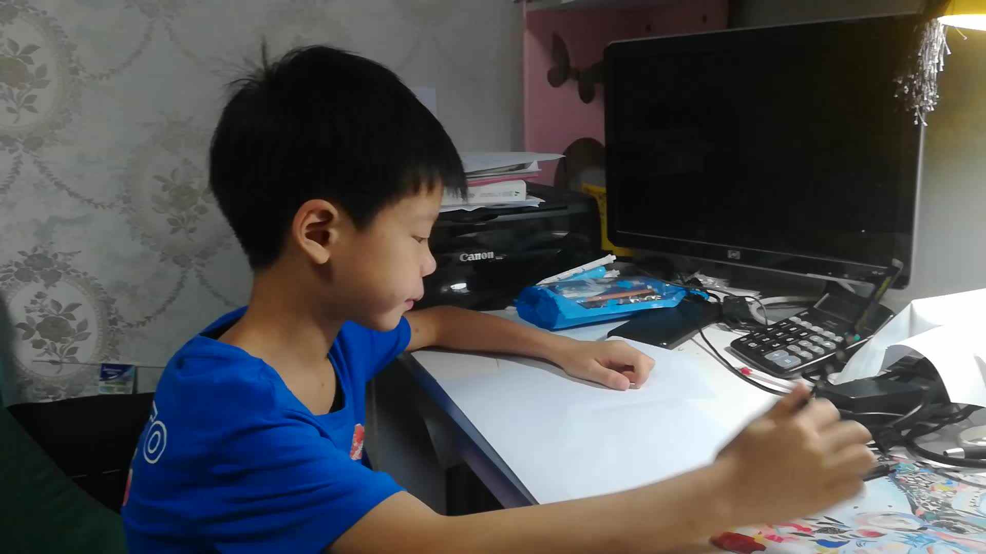 雒昊然家庭数学作业