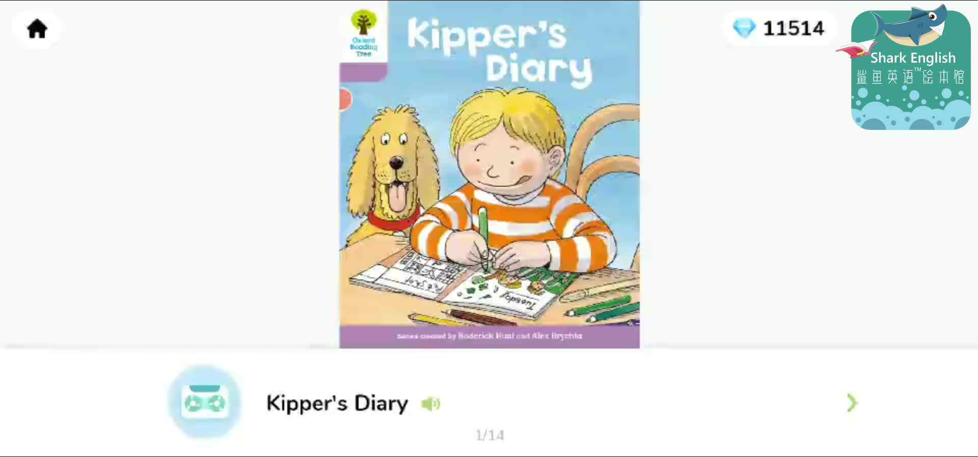 ORT6-磨耳朵-Kipper's Diary