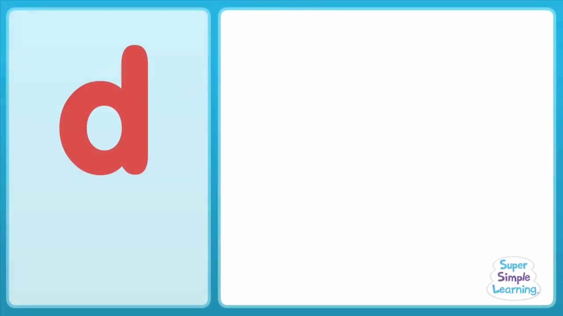Lowercase d