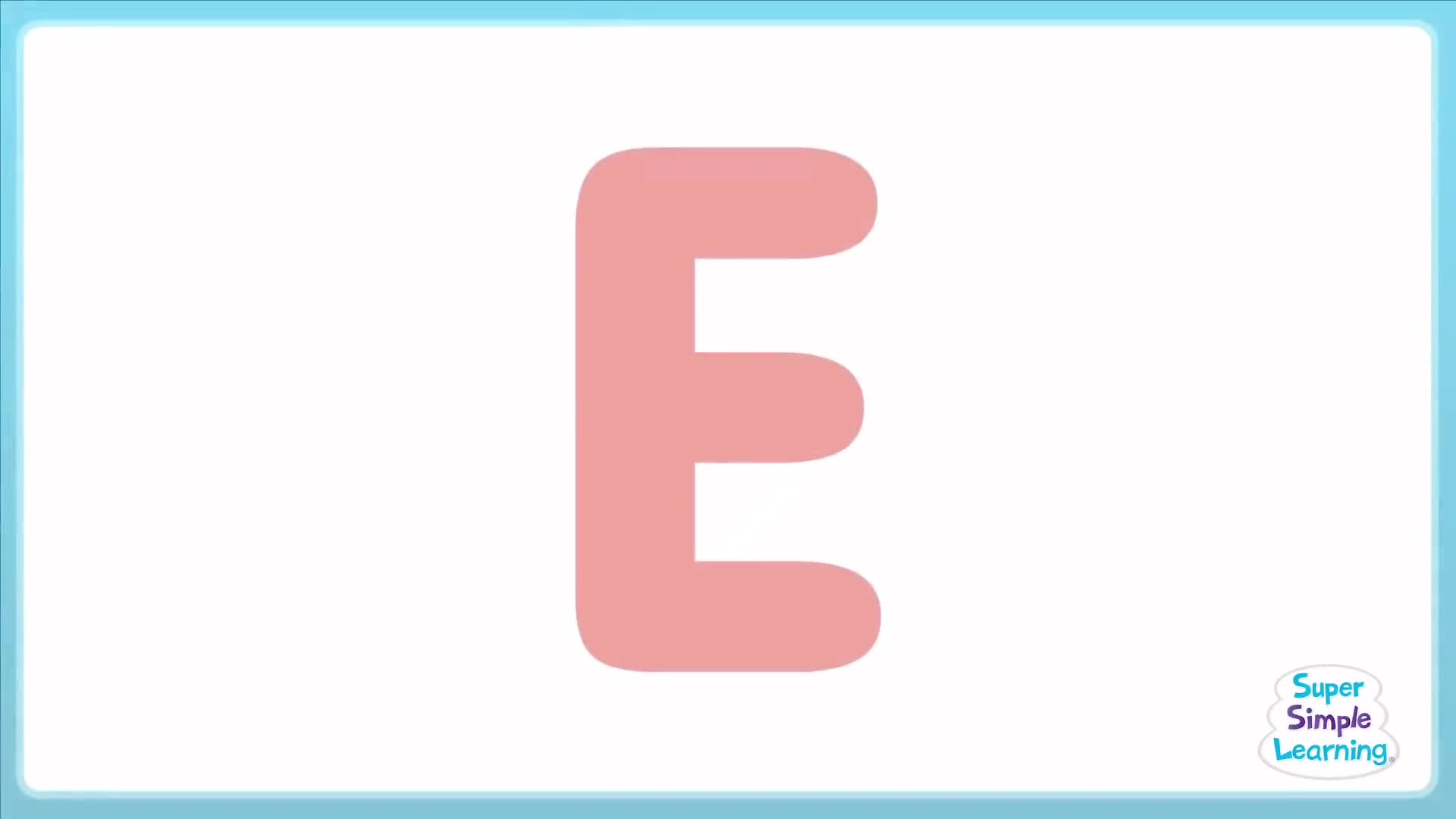 Uppercase E