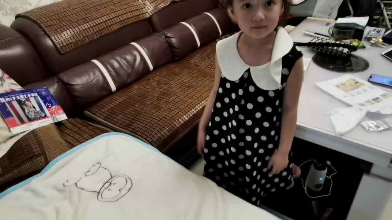 《我会叠被子》
