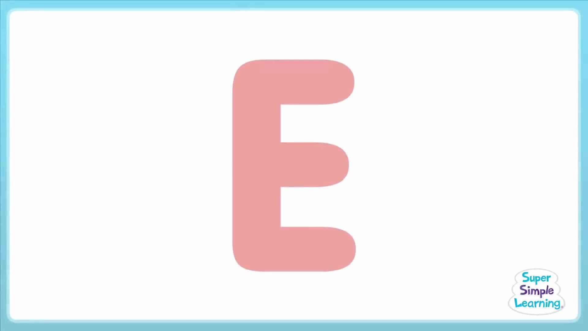 Uppercase E