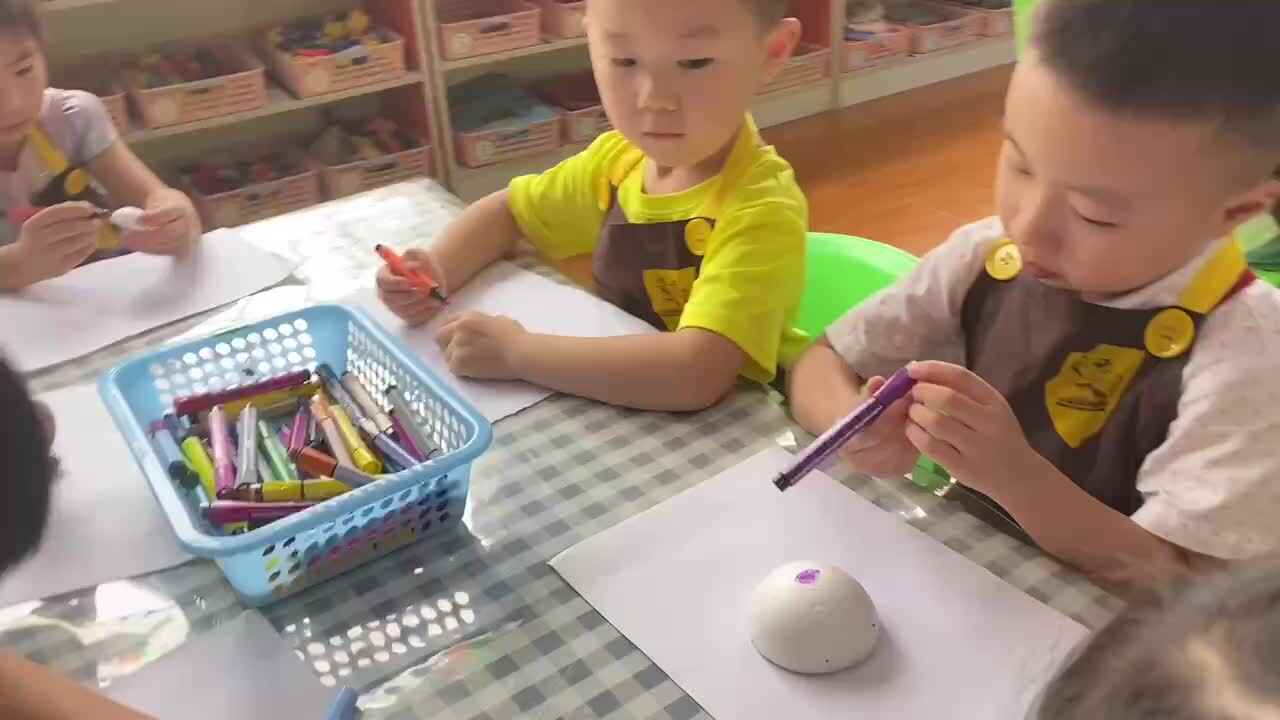 大A班《我是涂色小能手》