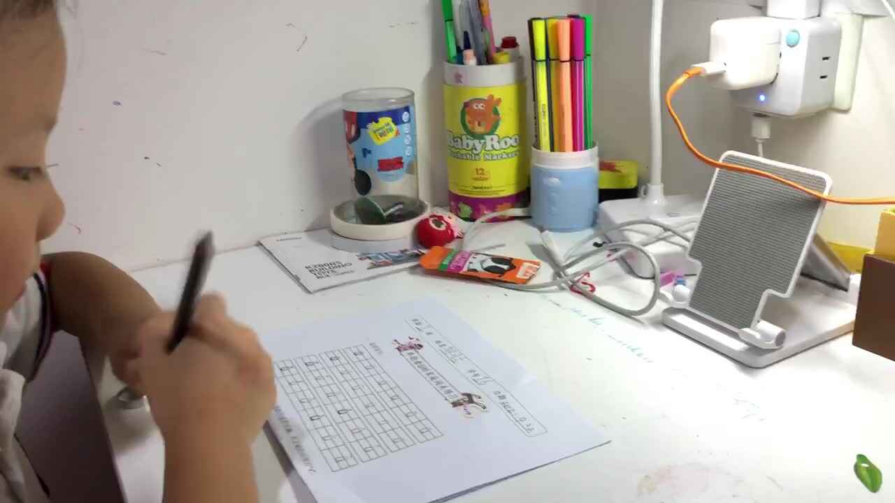 2021年9月22日实验学前一班熊司言