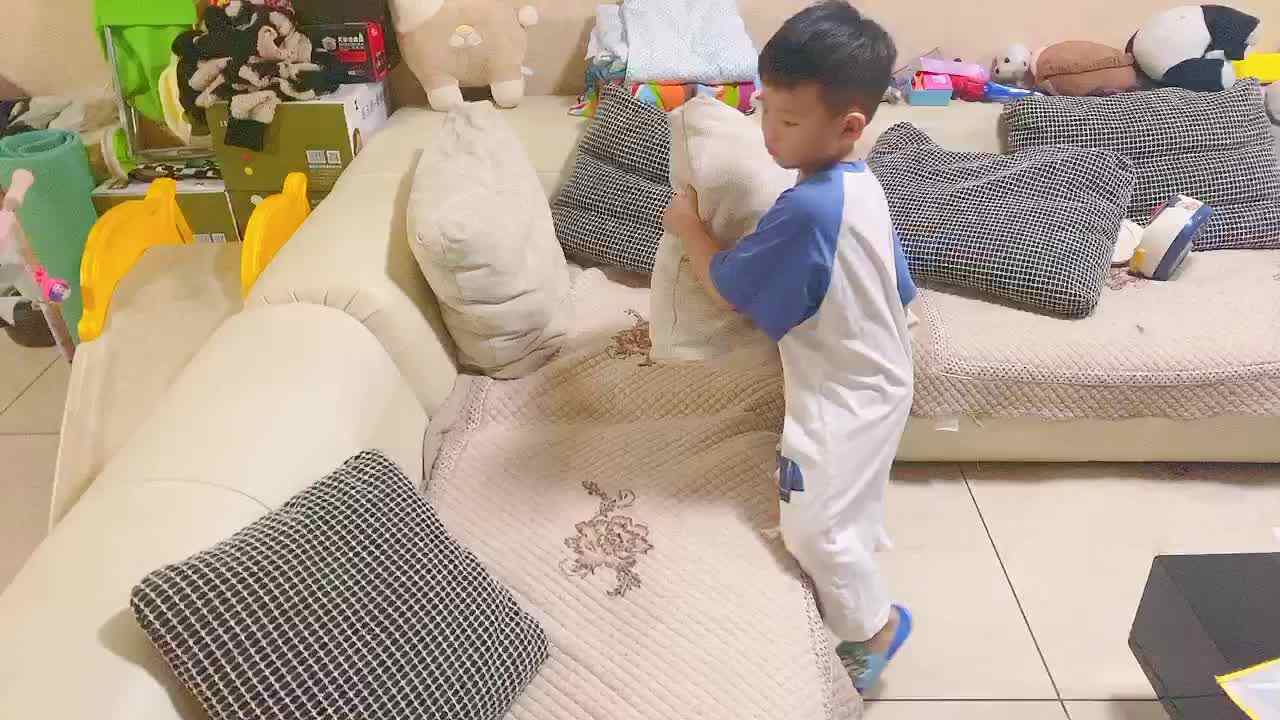 《整理沙发》