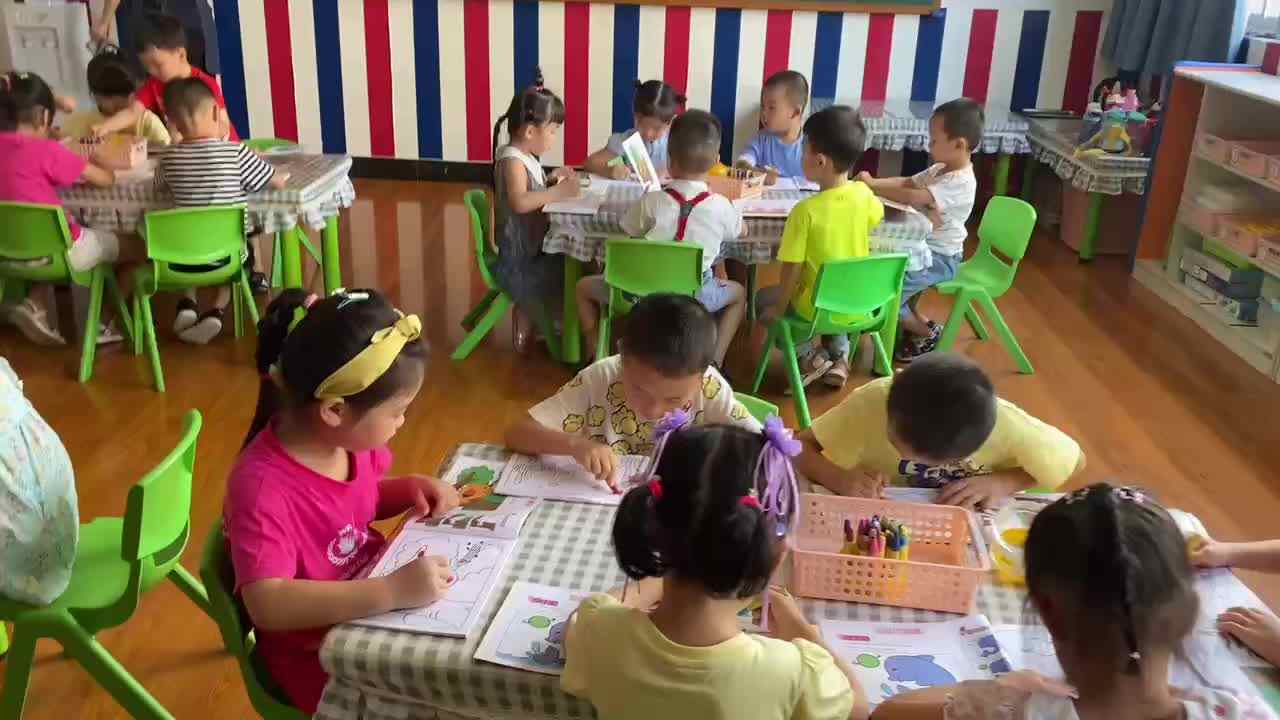9.23大A班《我是涂色小能手》