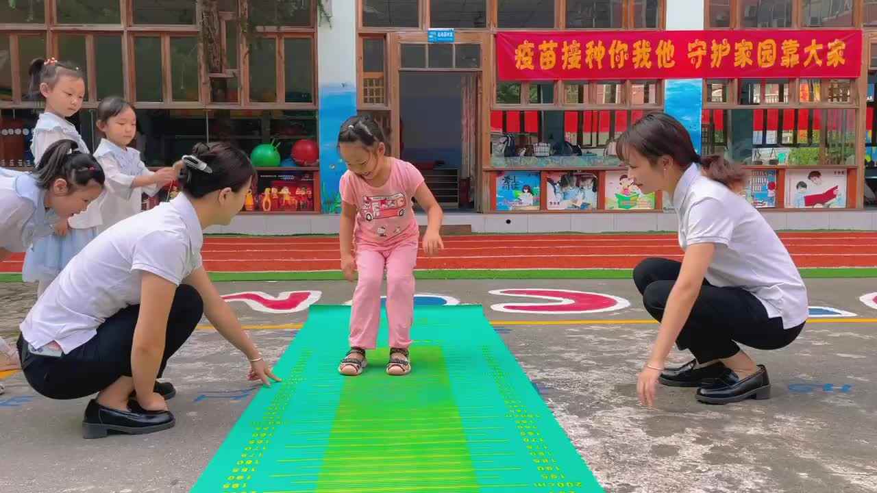 晨间游戏——跳远