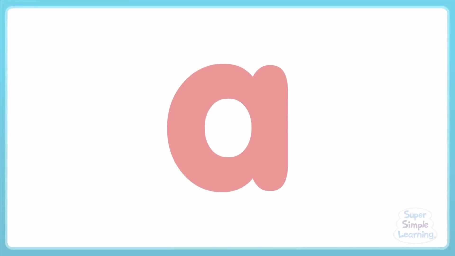 Lowercase a