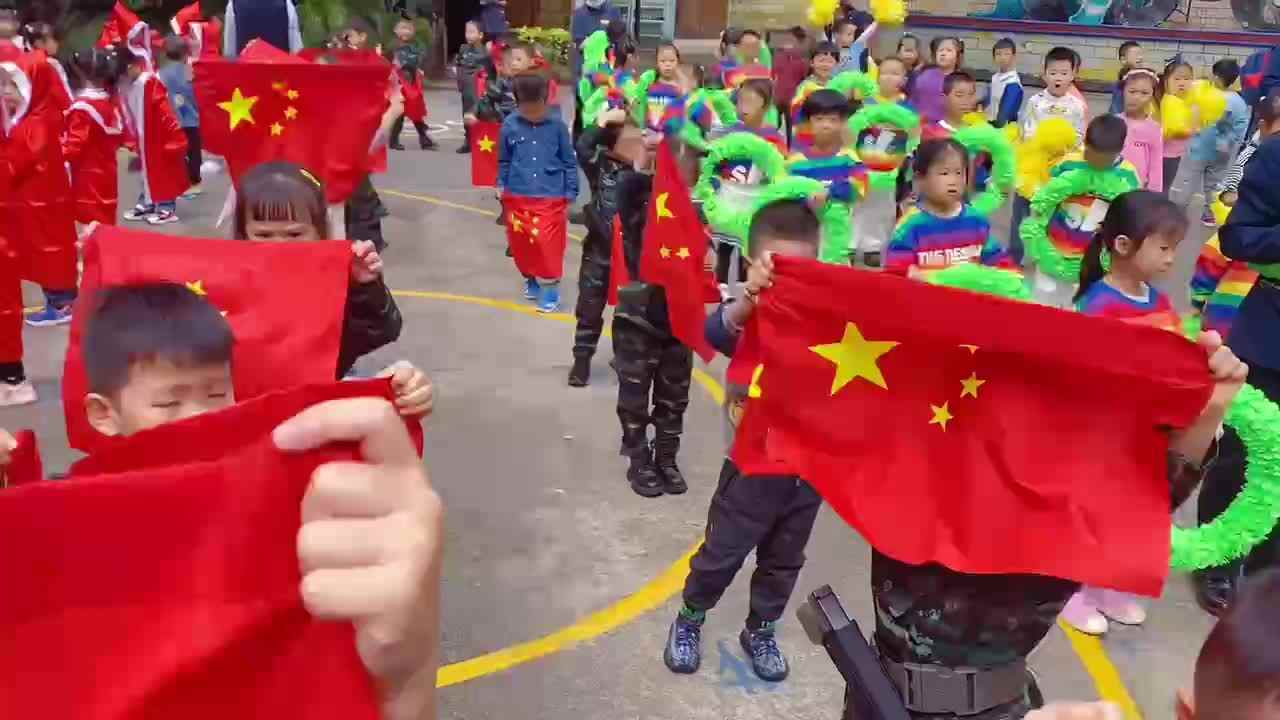 大A班《运动会彩排》