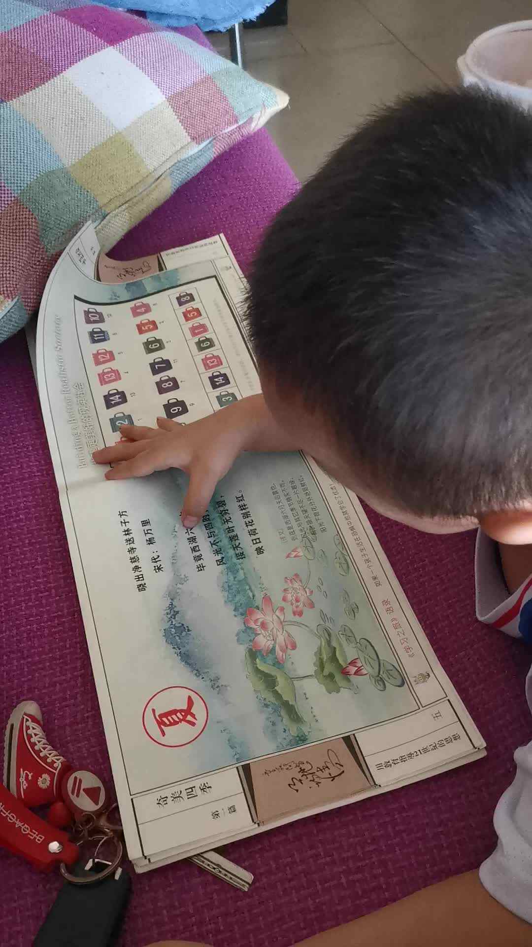 指读《晓出净慈寺送林子方》