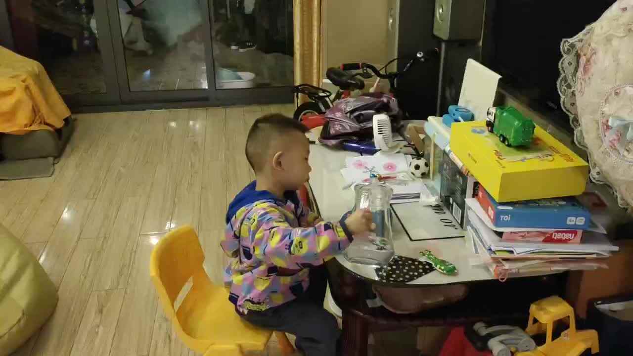 2021.10.12 陈子墨 重阳积赞《倒杯水》