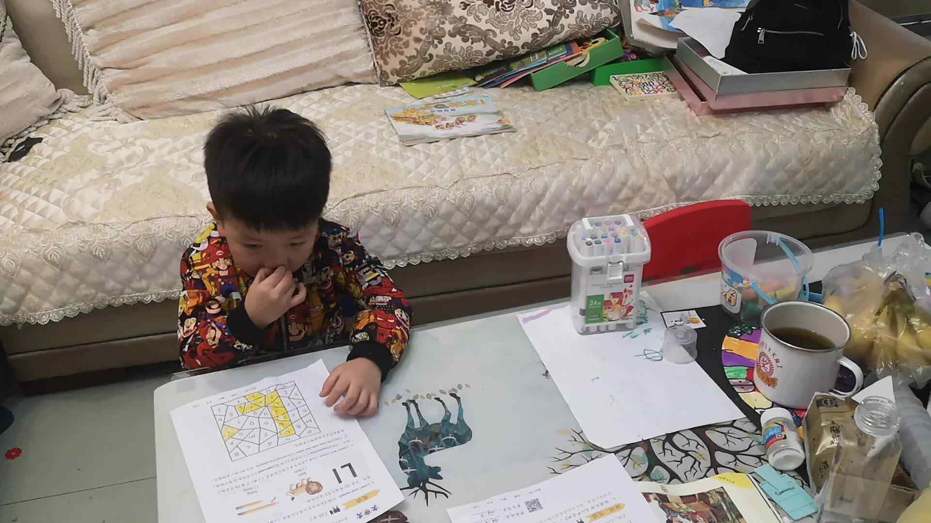 大B班邱潇然周末闯关练习