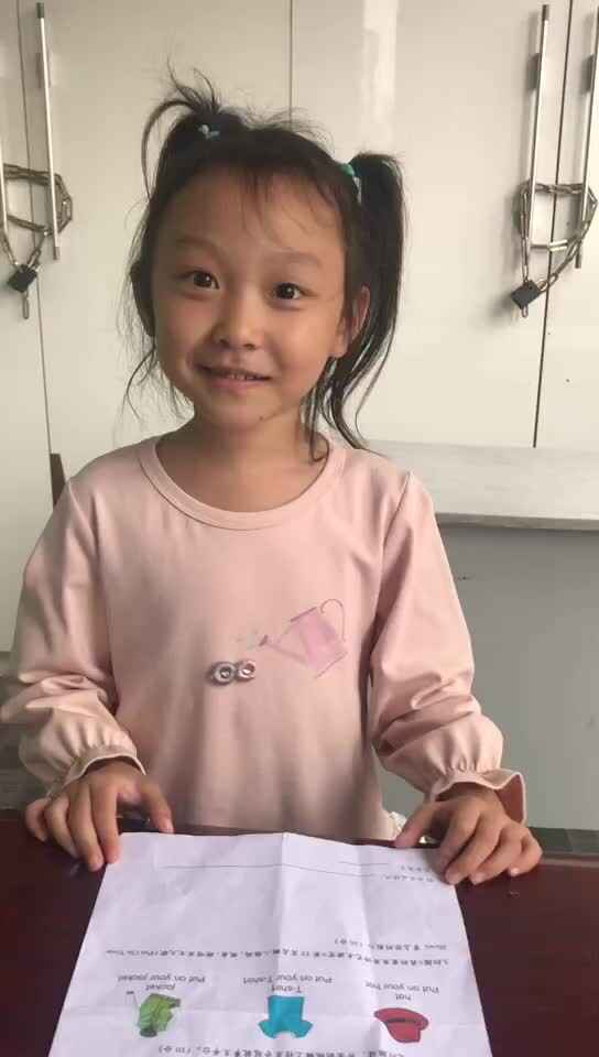 学A班李梦淇英语作业