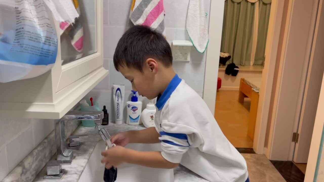 2021年10月26日 家务劳动 洗袜子