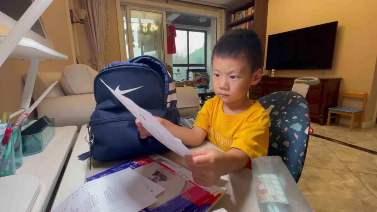 ⁣2021年9月30日 整理书包