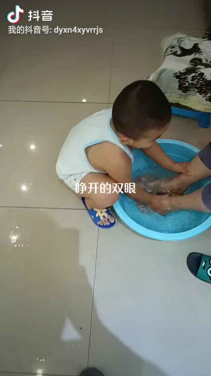 重阳节打卡~给长辈洗脚