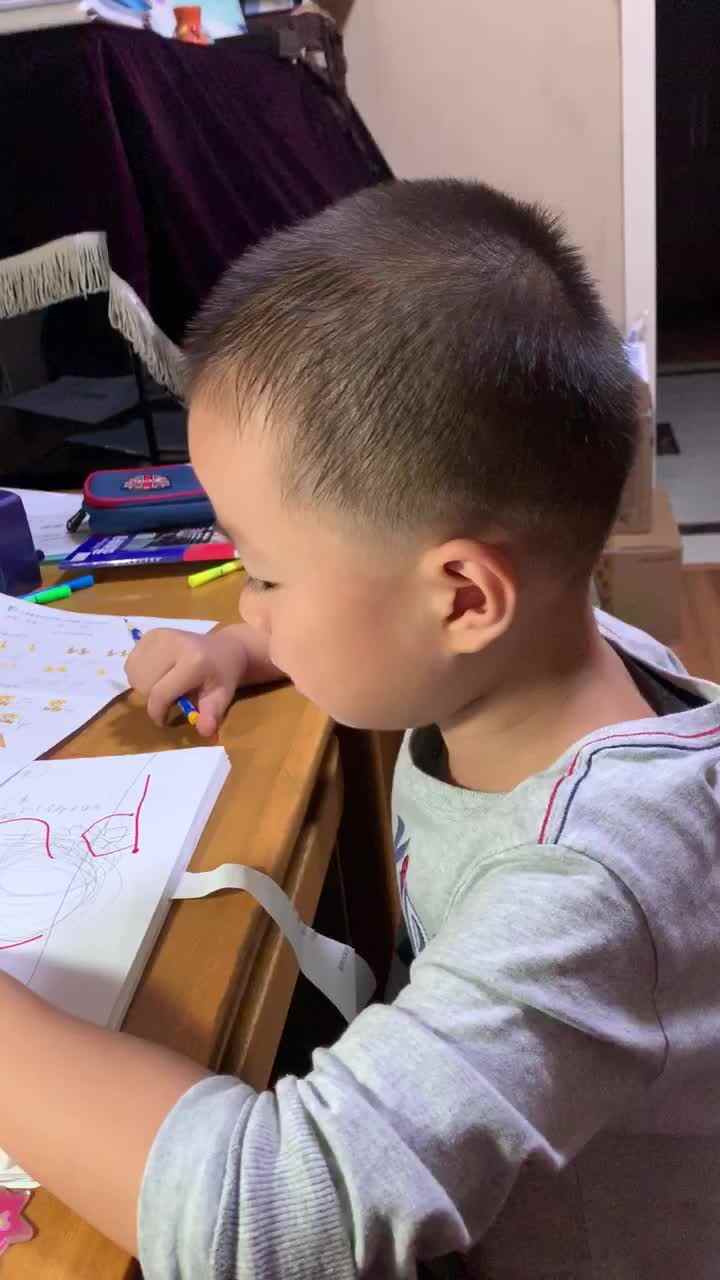 10.9数学作业—背诵数字“2-5”分解与组合