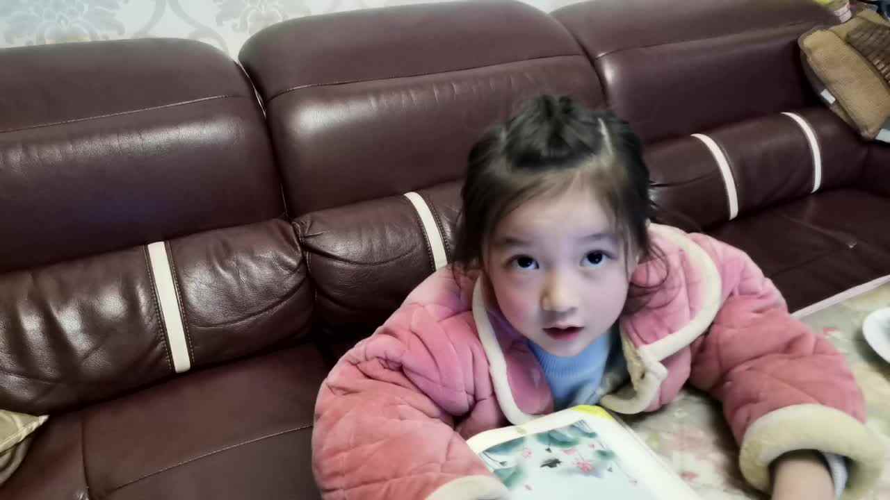 指读对子歌《一东 河对汉 绿对红》
