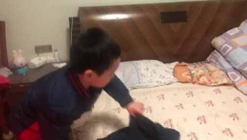 学A班袁承泽泰《整理衣物》家务