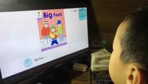学A班袁承泽泰《Big feet》