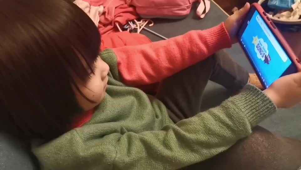 观看，跟唱英文儿歌（Who Took Cookie）