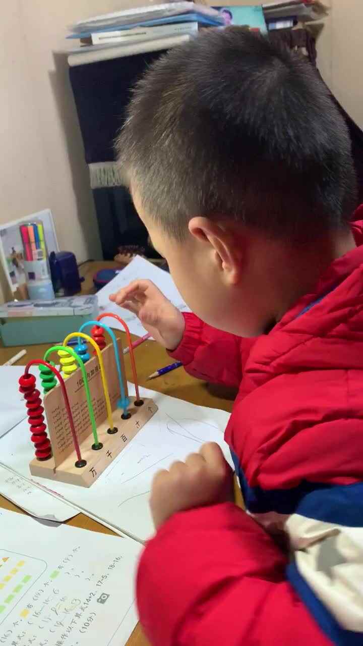 11.26数学作业—用计数器操作14+2，17-5，18-16