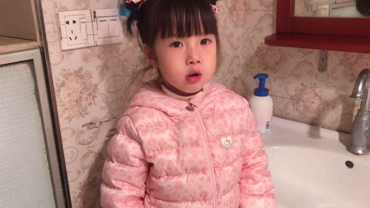 2023级B班20211215傅兰淋闯关练习～洗手儿歌