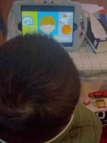 学B班丶李北辰观看英语视频