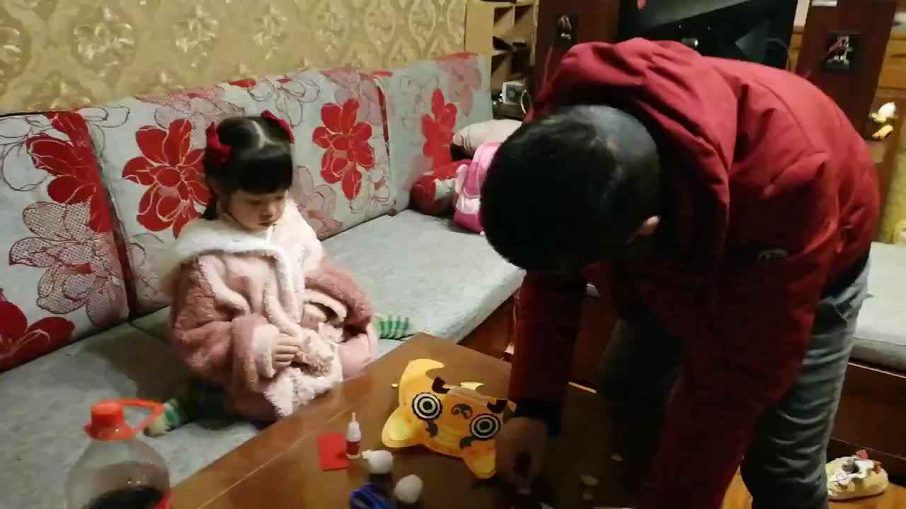 2023级B班20211227傅兰淋闯关练习～亲子手工