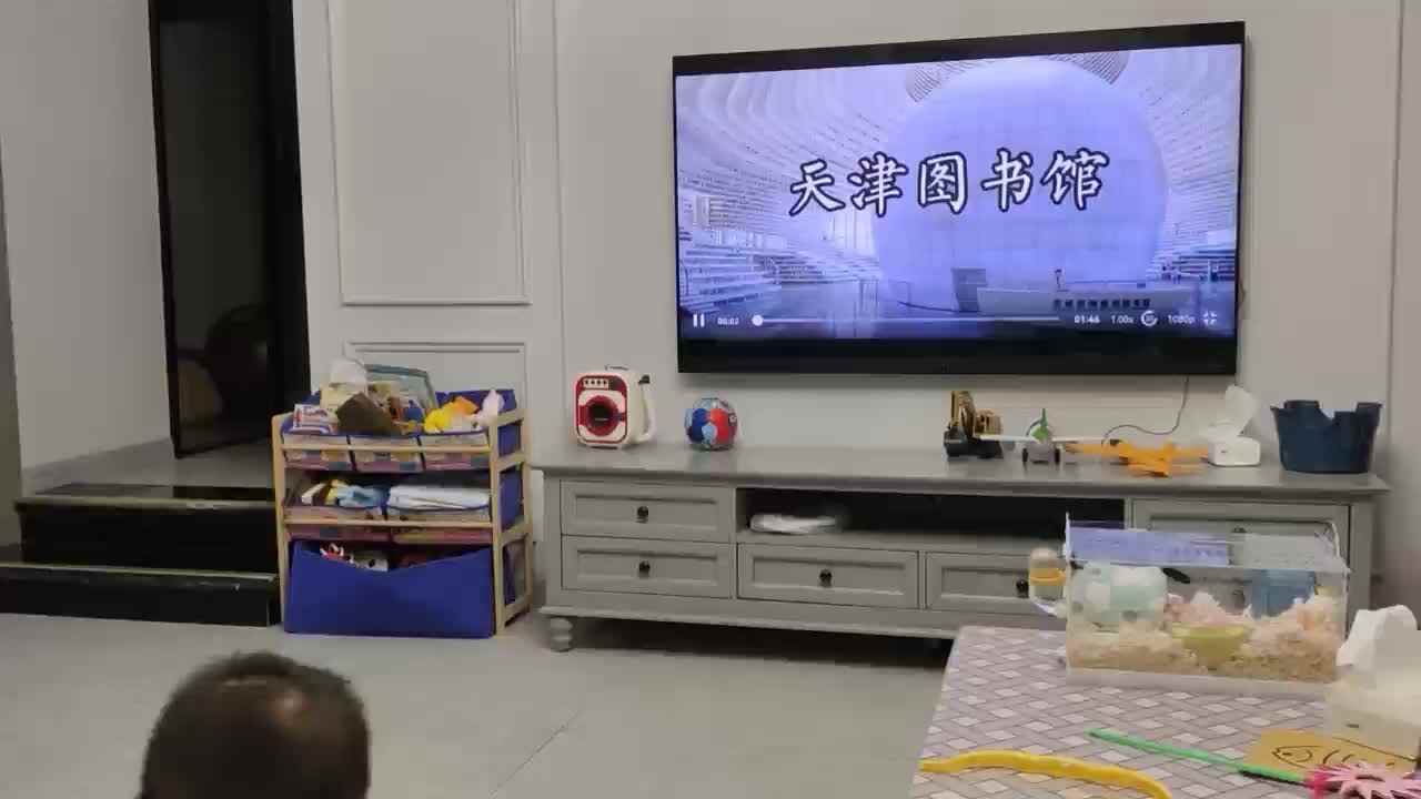 2021.12.17 陈子墨 ⁣观看《天津图书馆》介绍视频