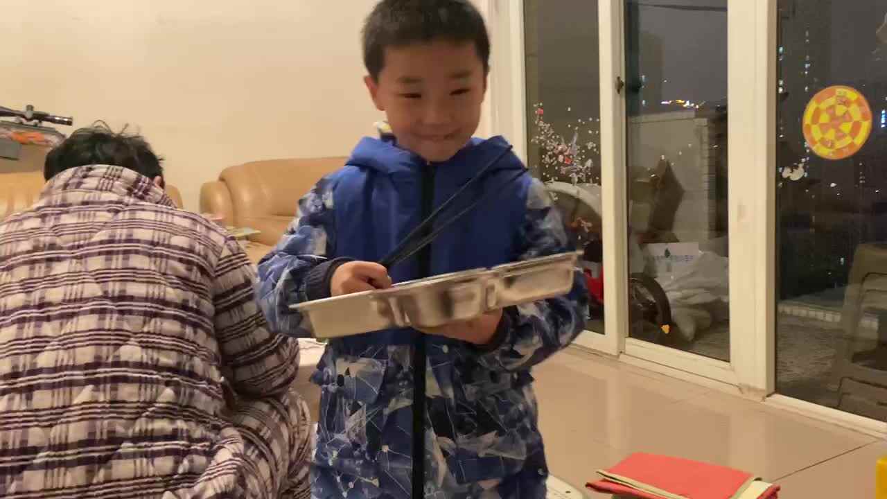 收拾碗筷