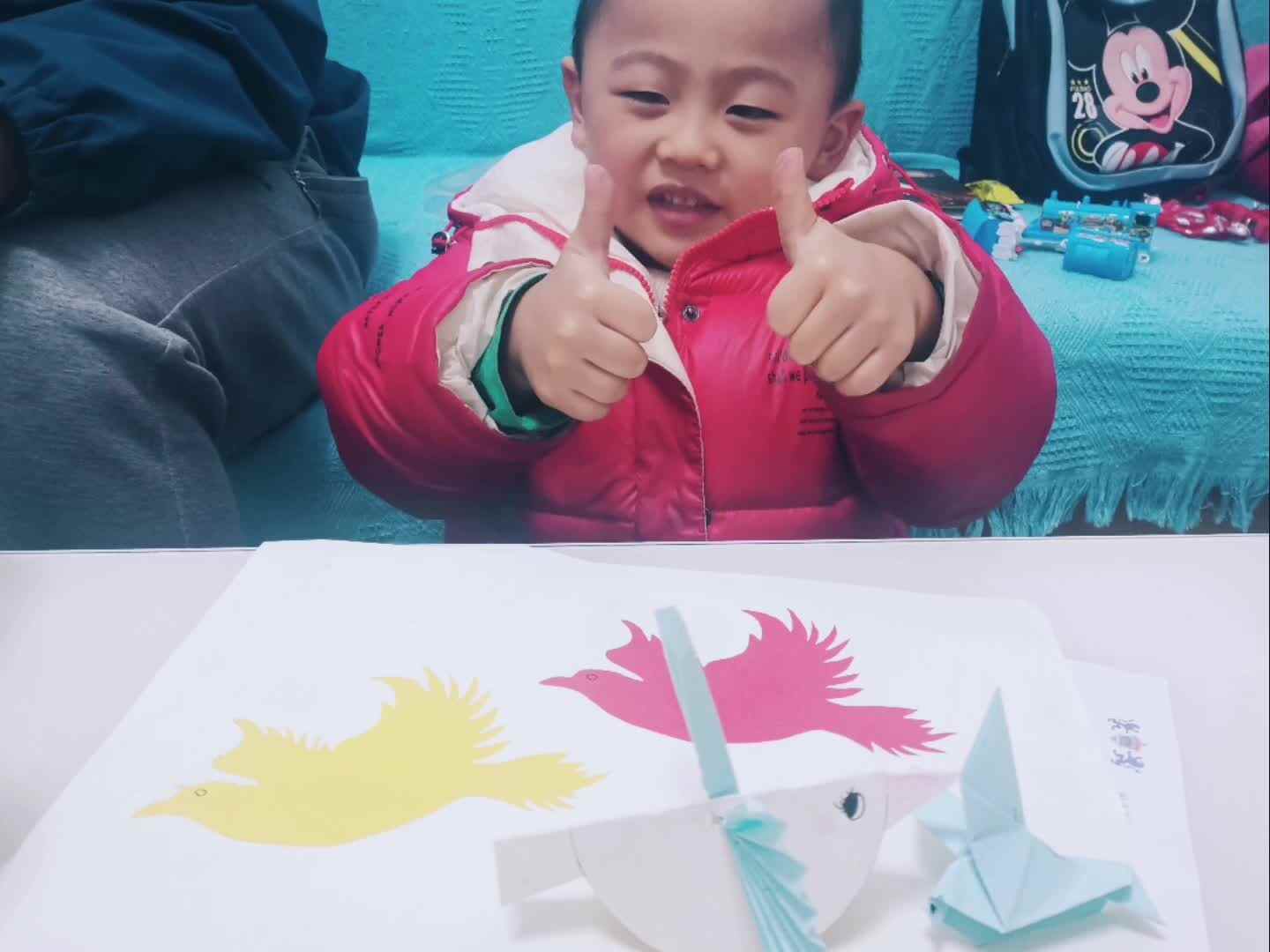 手工“做鸽子”
