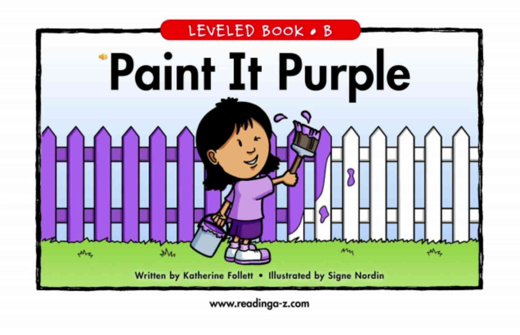 B-27Paint It Purple
