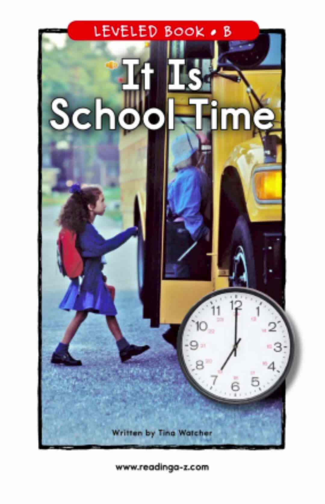 B-75It Is School Time