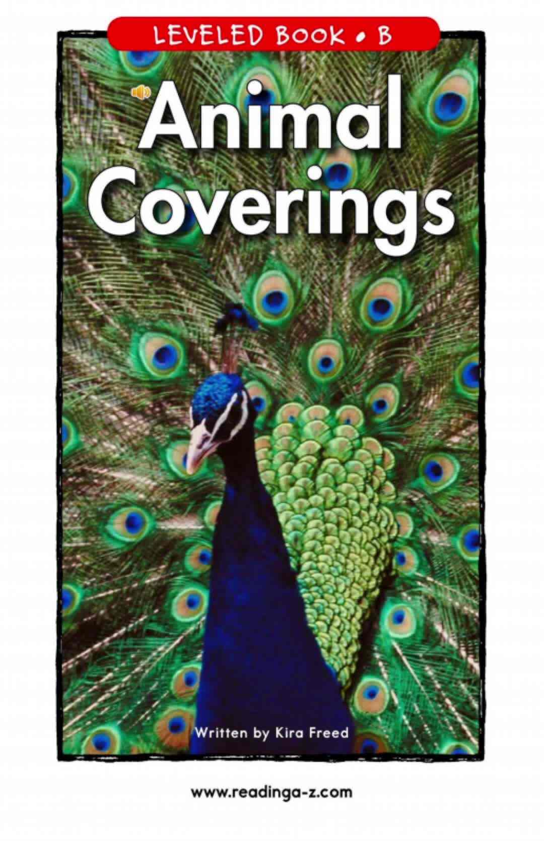 B-12Animal Coverings