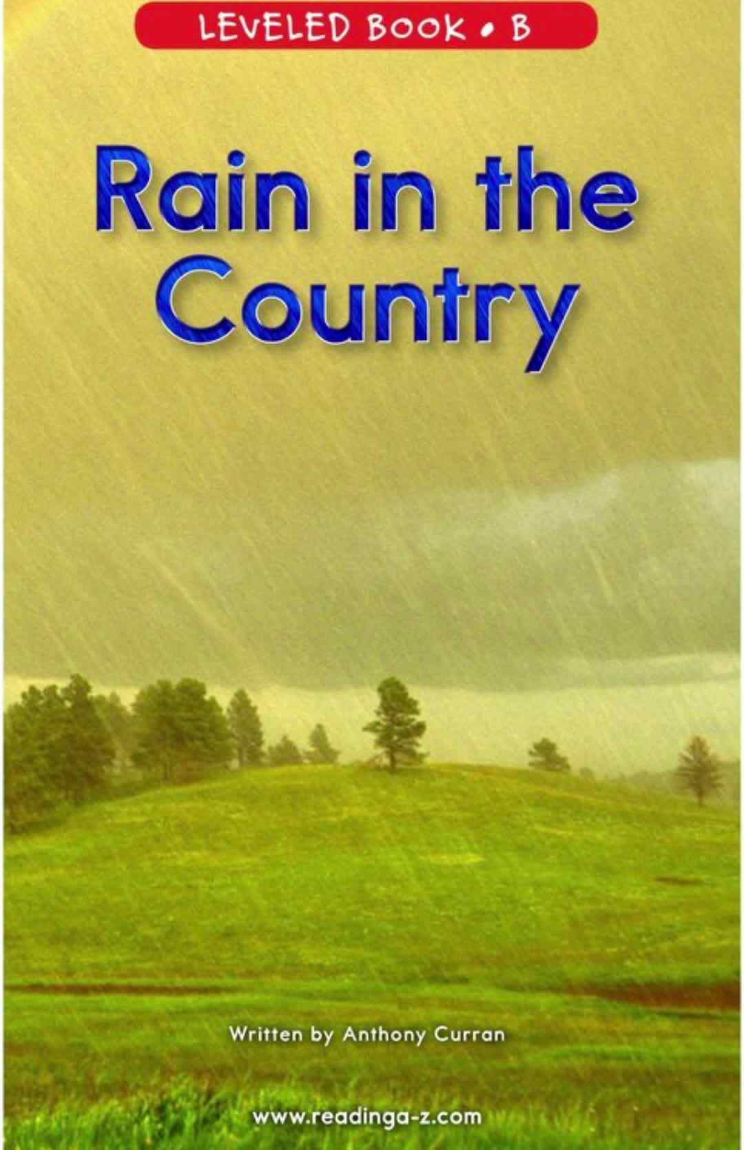 B-22Rain in the Country