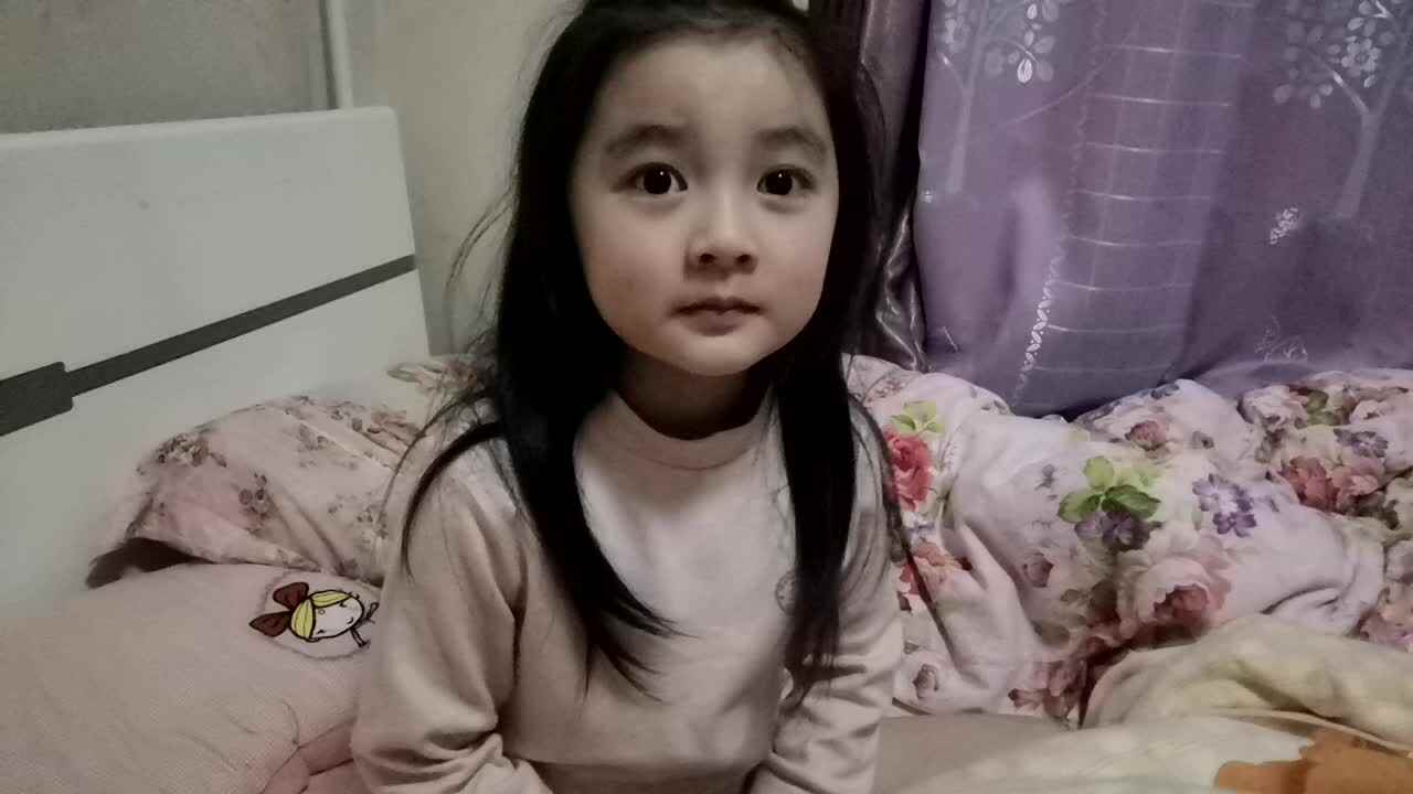 自己盖被子