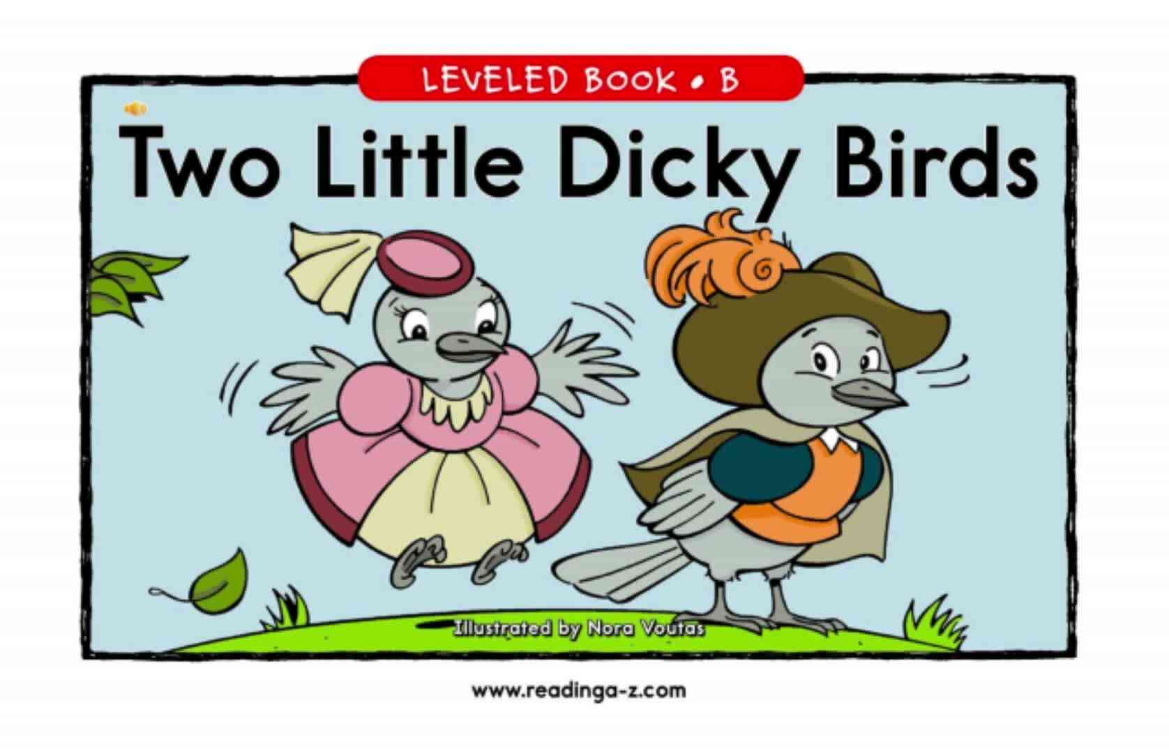 B-92Two Little Dicky Birds