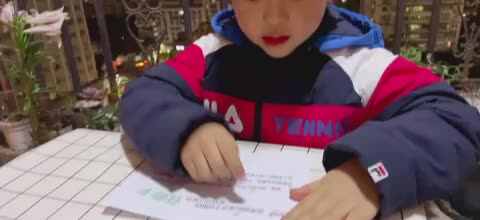 学B班丶李北辰指读（美丽的金豆子幼稚园__影视幼儿基地）