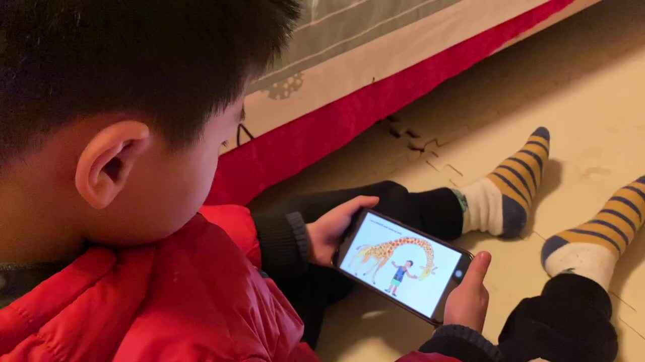 观看英文绘本故事：《From Head to Toe 从头到脚趾》。