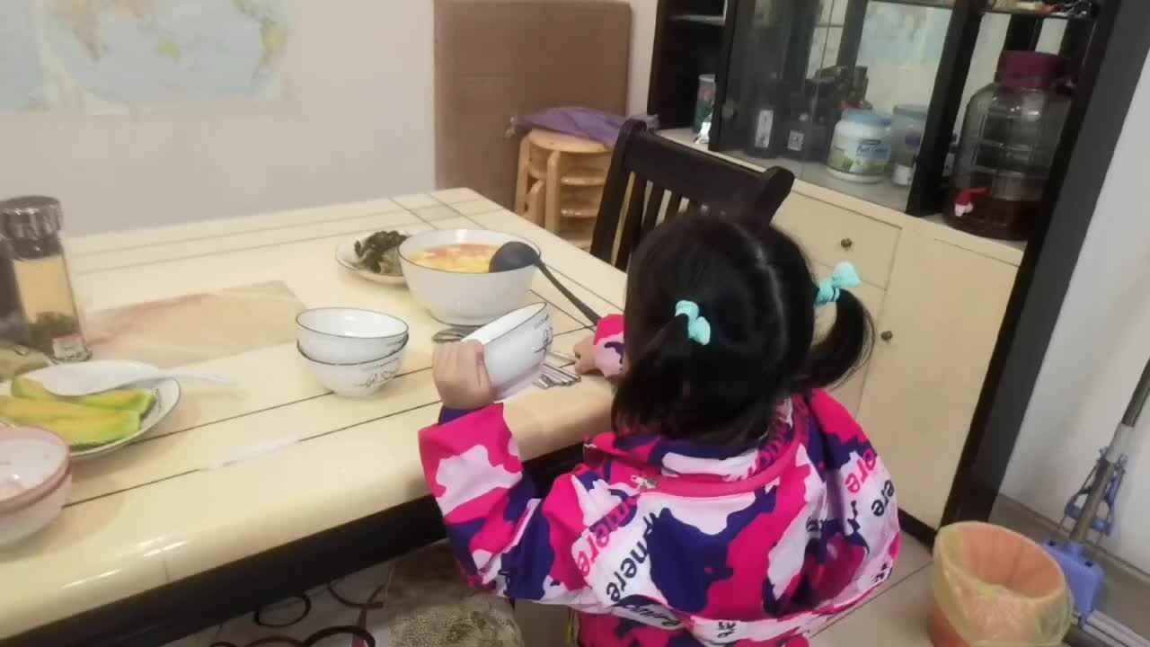 劳务日记（摆碗筷）