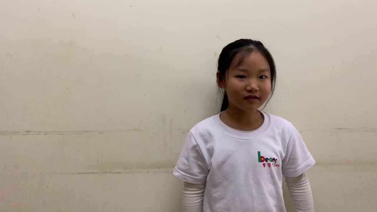 3月27日学前A班李欣妍演讲《杜鹃》
